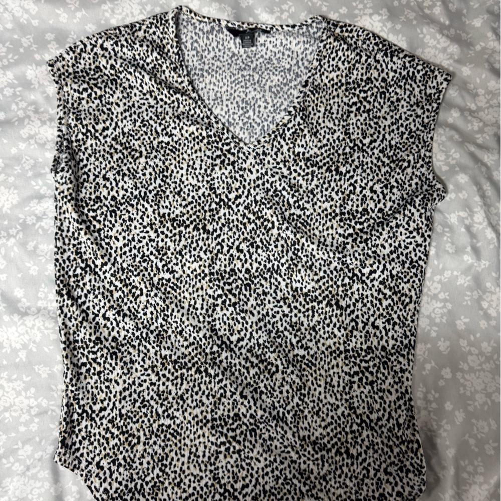 Jules & Leopold Black and White Patterned Women's Shorts